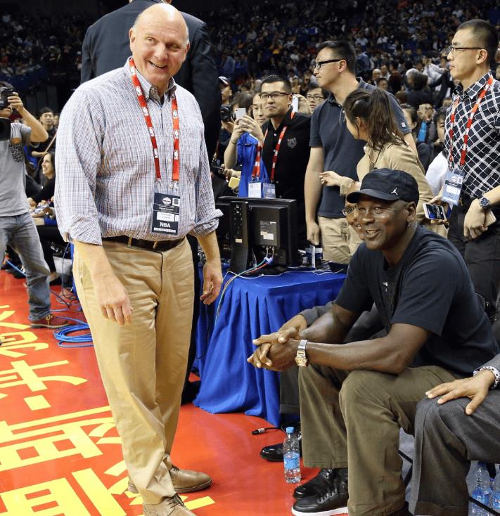 美媒公布NBA最富有老板名单，鲍尔默1260亿美元，独行侠老板375亿美元