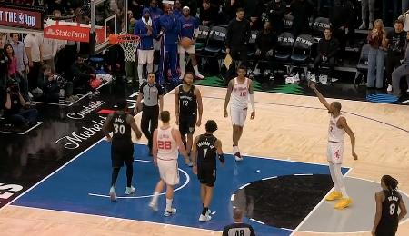 杜兰特罚球失准,火箭23罚全中