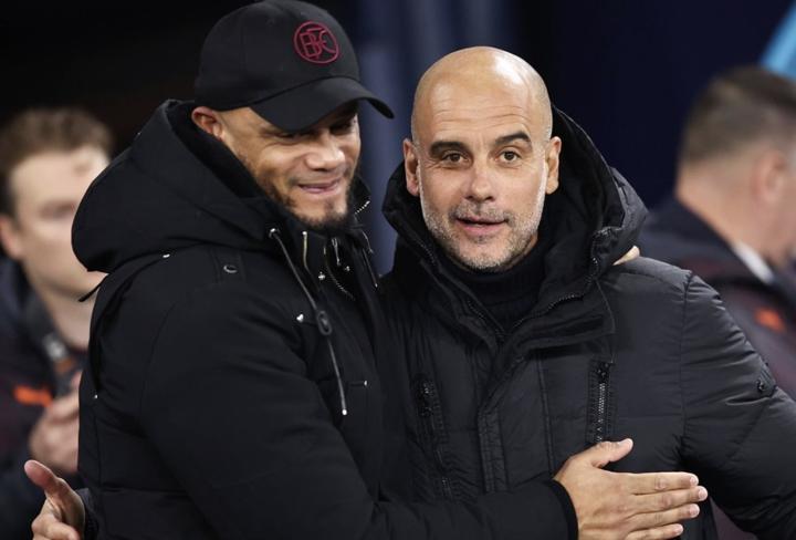 曼城潜在帅位人选曝光，孔帕尼阿隆索进入瓜帅接班人视野