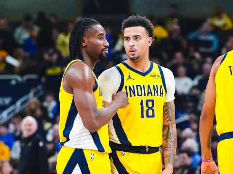 2024年3月28日NBA常规赛录像回放完整版，快船vs步行者全场回放，伦纳德中距离准绝杀