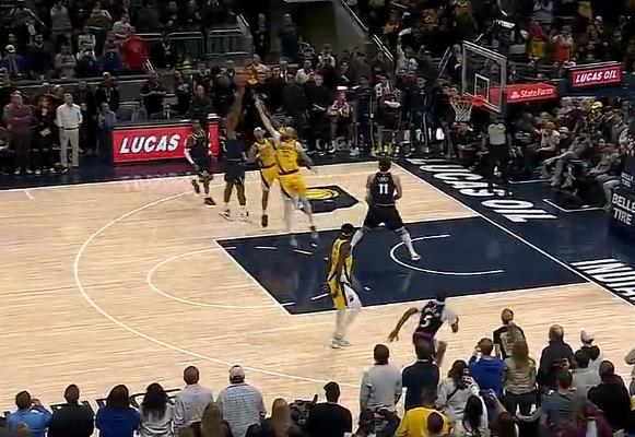 战神卡，伦纳德接球转身中距离绝杀步行者