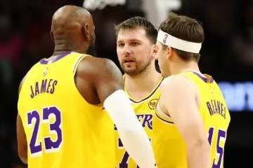 湖人夺太平洋赛区冠军，正式晋级季后赛！詹姆斯东契奇率队冲冠