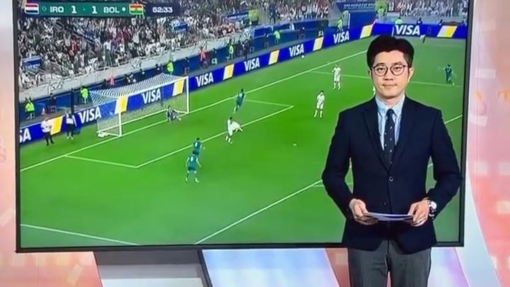 创意无限，TVB体育新闻主播用张国荣经典歌名串讲世界杯晋级动态