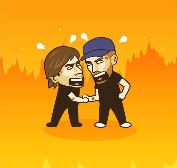 JustToonIt经典回顾，孔蒂和图赫尔的史诗级对决名场面