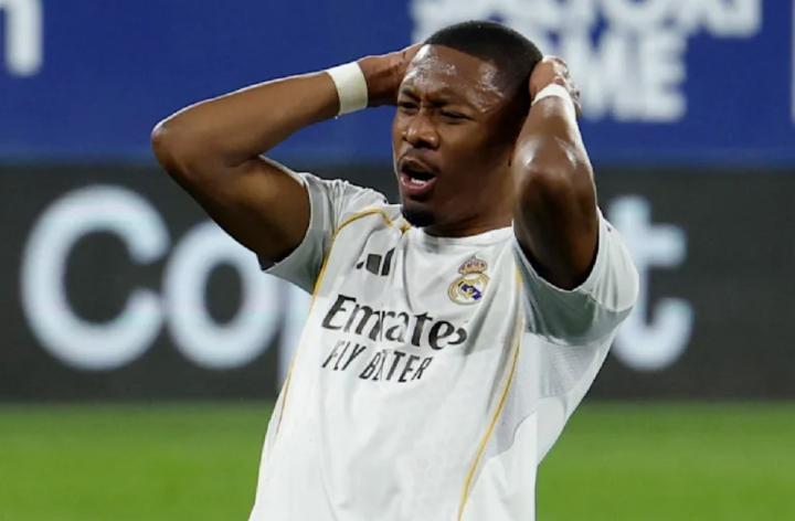 阿拉巴迎战旧主拜仁，皇马续约前景不明