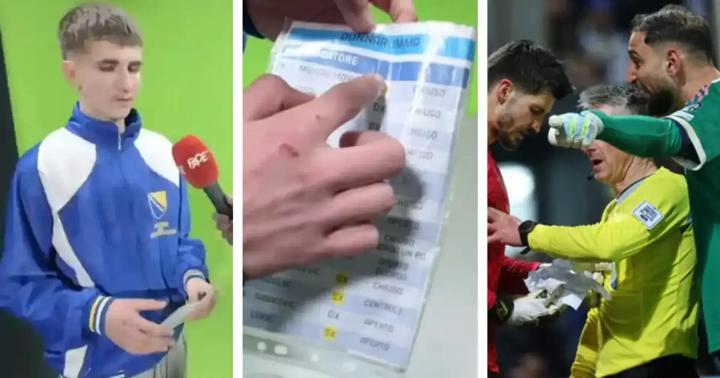 马卡报报道，偷走多纳鲁马纸条的波黑小球迷或将获邀随队征战世界杯