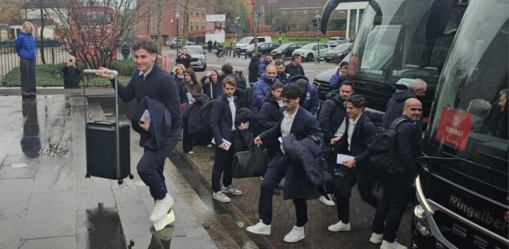 马竞今晚抵巴塞罗那，入住君悦酒店备战