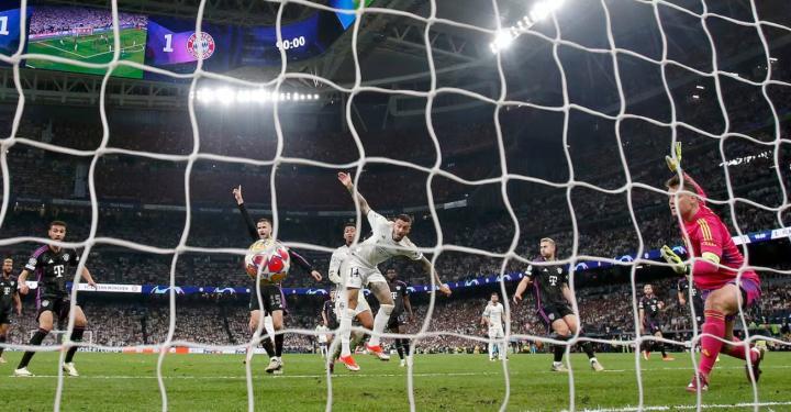 皇马主场迎战德国球队，2015年后伯纳乌保持不败