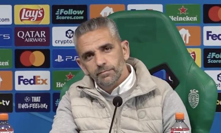 葡体主帅谈枪手，赞其实力欧洲顶尖，称败因源于瞬间疏忽