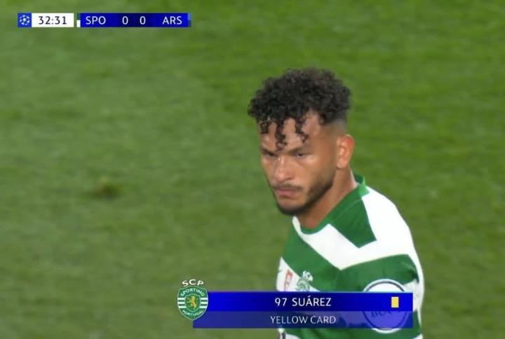 阿森纳vs葡体转播显示苏亚雷斯染黄缺席下回合，实为转播误报澄清