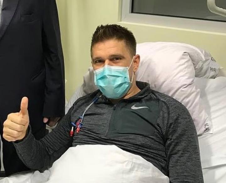 克罗地亚前国脚克拉什尼奇战胜病毒，已顺利出院